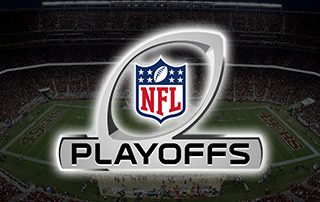 what time and channel are the nfl playoffs on today