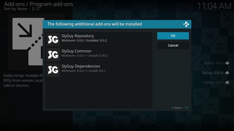 when prompted click ok