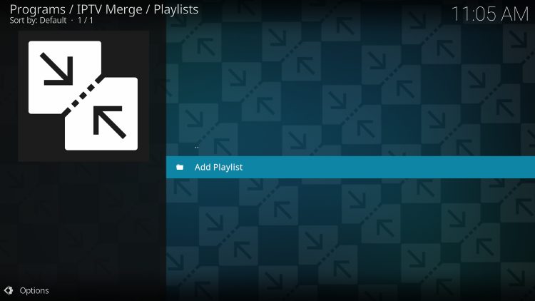 choose all playlists