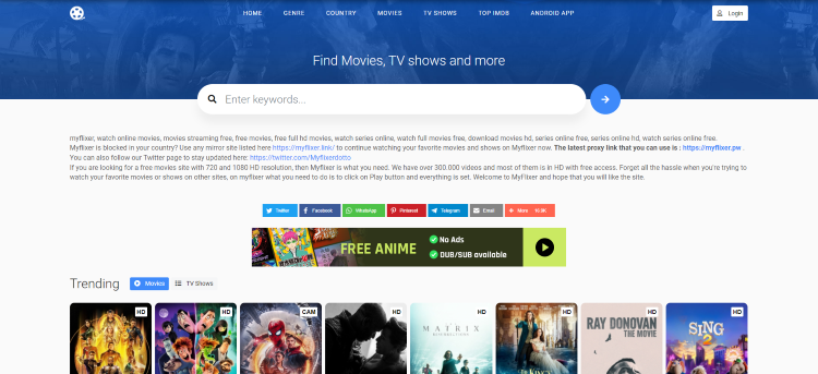 myflixor.to free online movie streaming site