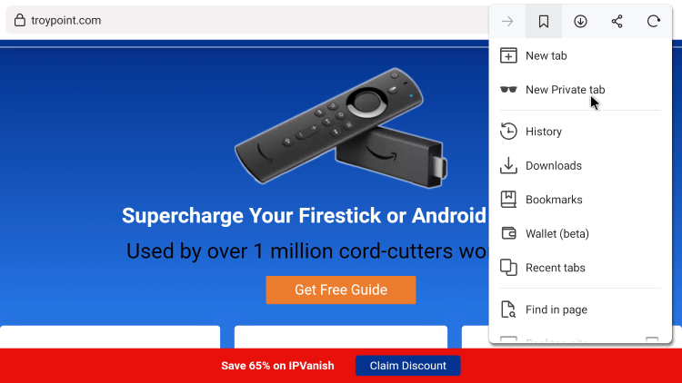 brave browser on firestick features