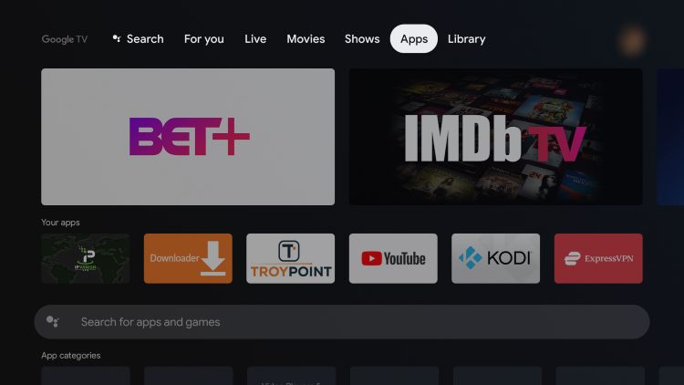 Install NordVPN on Android TV Devices