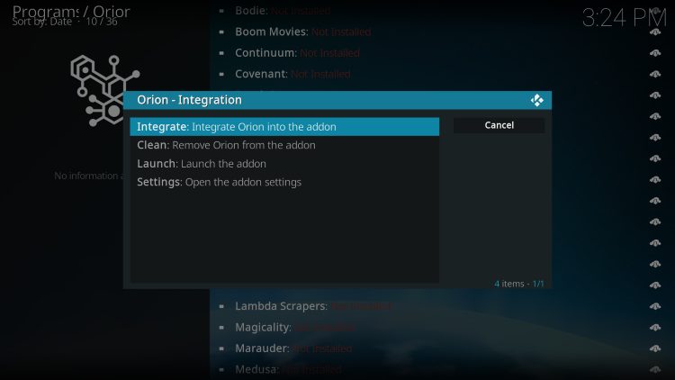 click integrate