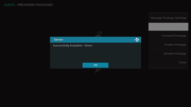 click ok
