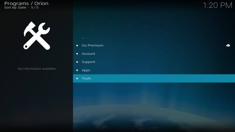 click tools