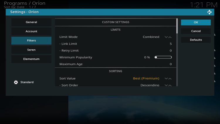 click ok