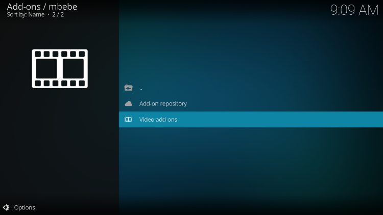 click video addons
