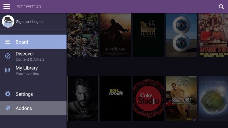 select add ons