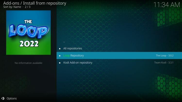 select loop repository