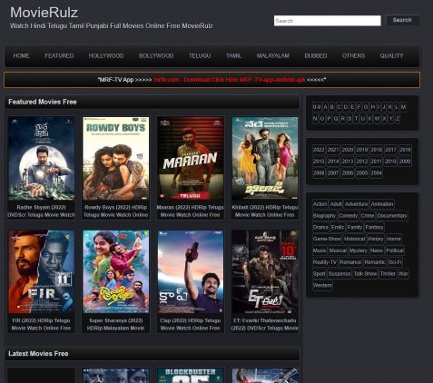 watchmovierulz site