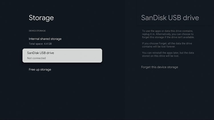 MECOOL KD3 Forget Storage