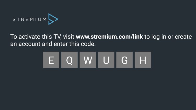 launch app and enter provided code