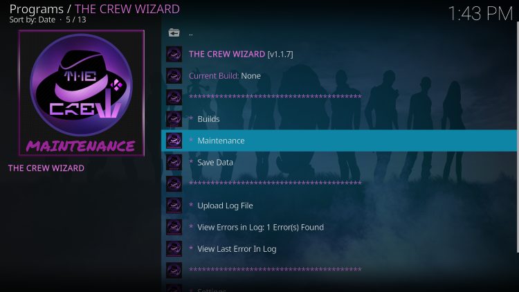 click maintenance