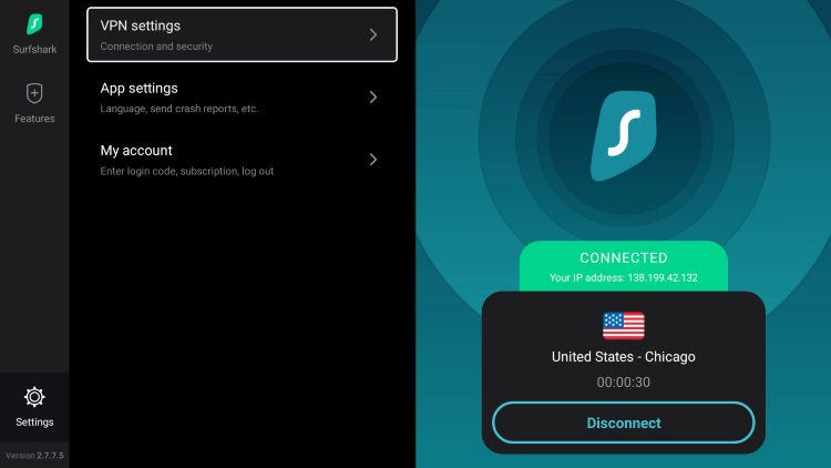surfshark vpn settings