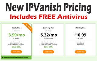 New IPVanish Pricing
