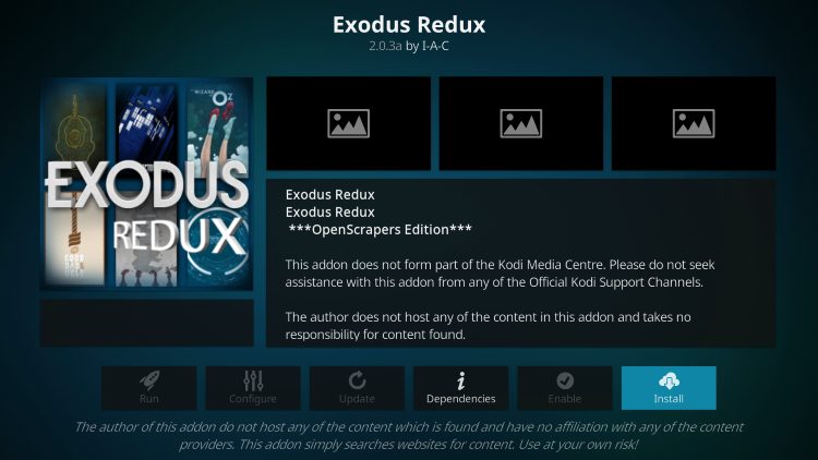 Exodus live tv online app apk