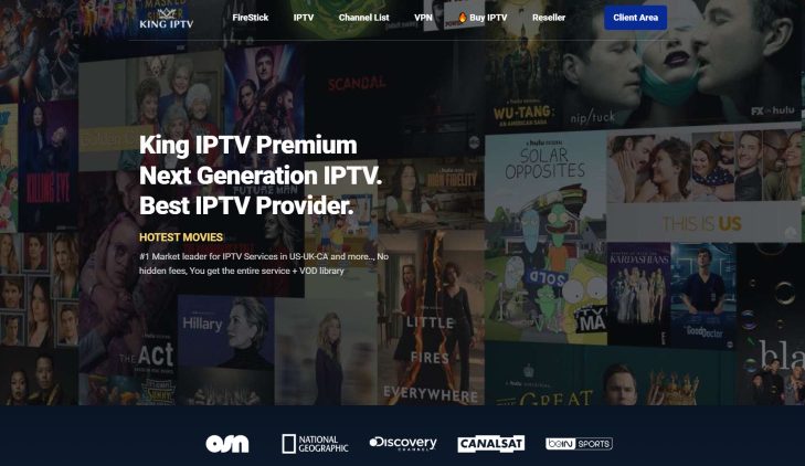 king iptv website