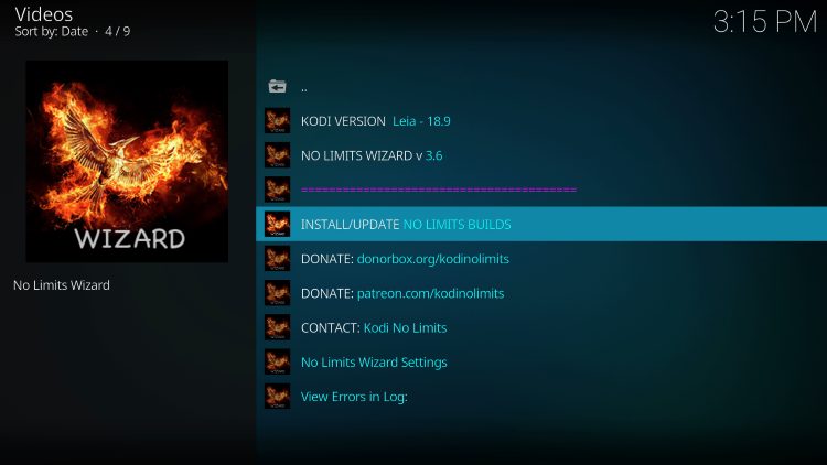 Click No Limits Builds