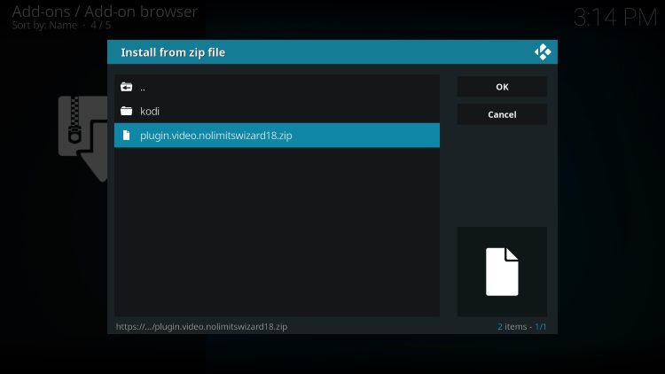 Click the zip file URL for the no limits magic build