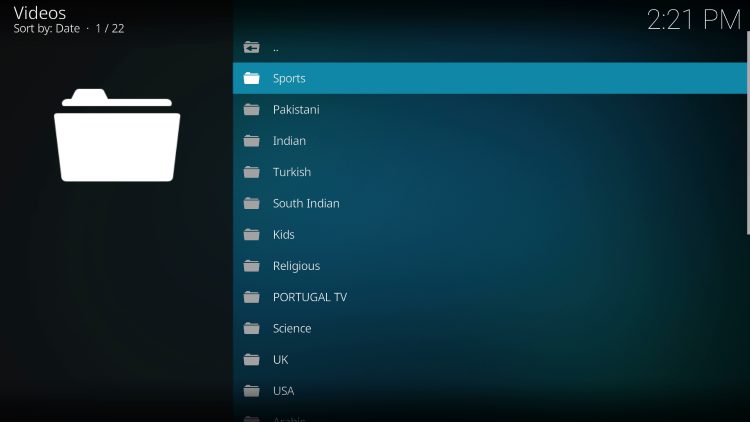 Installation of the RBTVÂ Kodi addon is now complete.