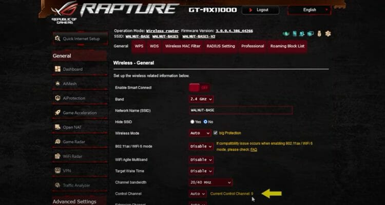 If your channel utilization is high, you can alter your Channel Control settings within your router dashboard.