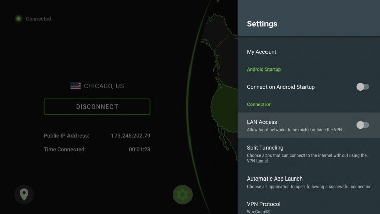 ipvanish on firestick - LAN Access