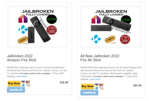 jailbroken firestick websites