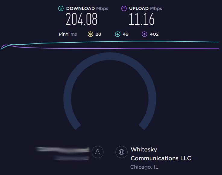Windows VPN Speed Tests - surfshark