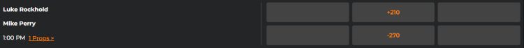 bkfc odds