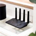 ExpressVPN Router on desk
