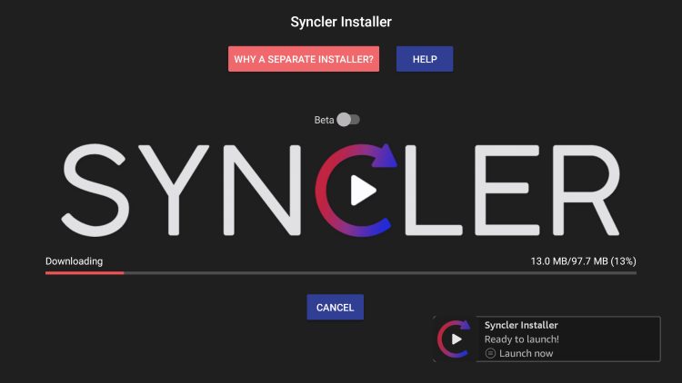 syncler installer