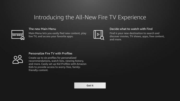 click got it for how to set up firestick