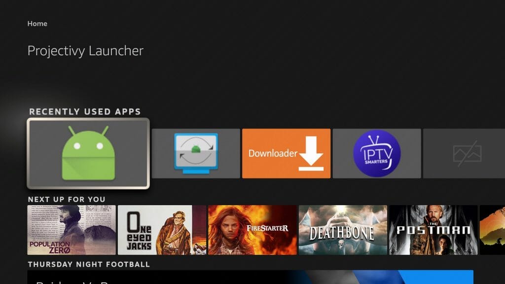 projectivy launcher