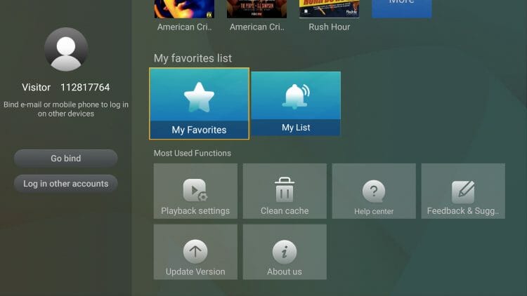 playback settings youcine apk