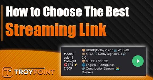 How to Choose Streaming Link in Stremio & APKs