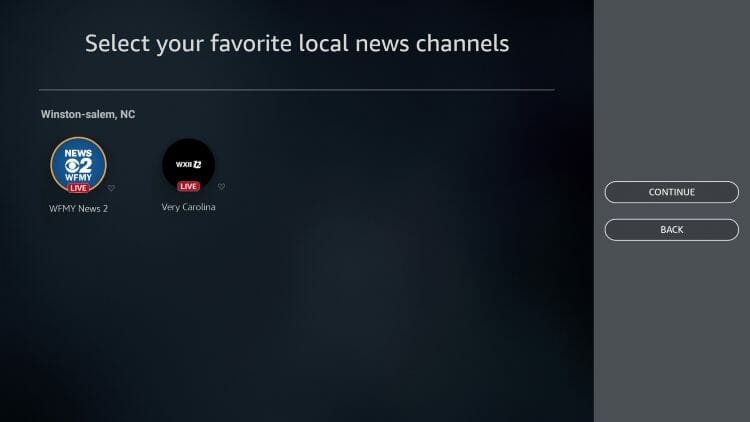 choose your preferred channels