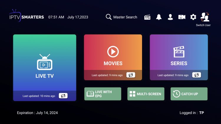 IPTV Smarters Pro on Firestick, Android TV, & PC (Feb. 2024)