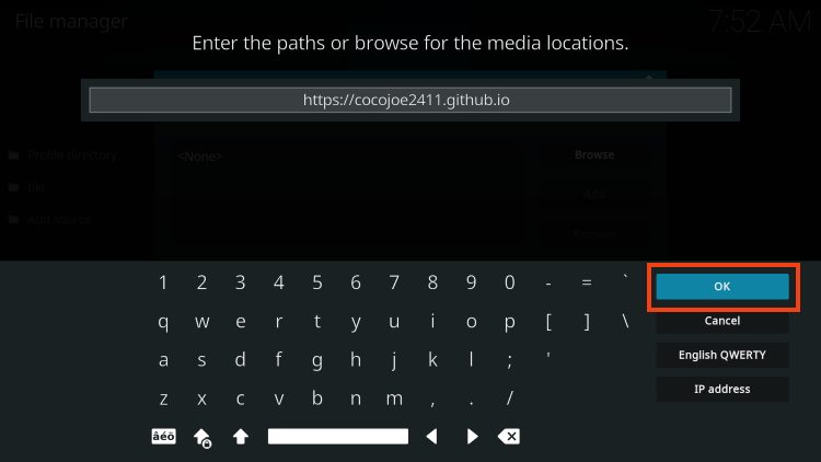 type cocojoe2411 for scrapers on fen kodi addon