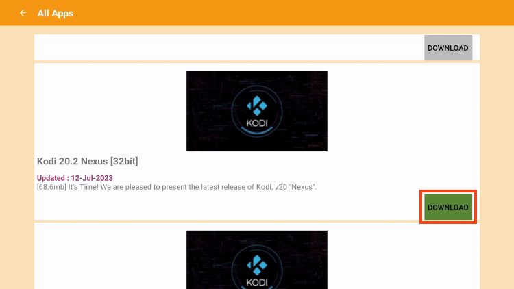KODI 20.2 Nexus Download, Install Guides