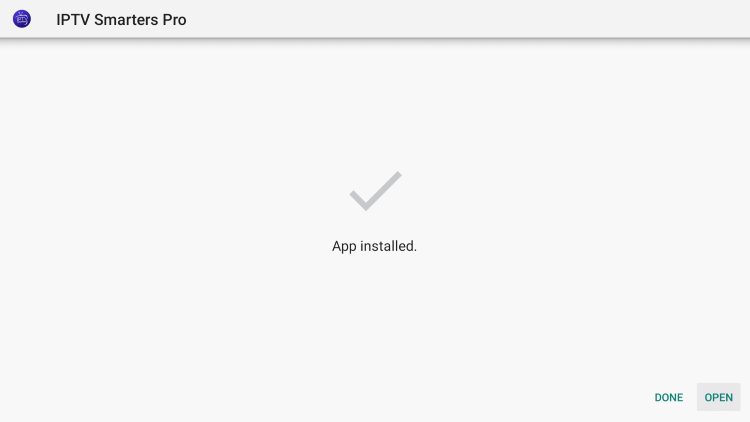 click open for samsung tv plus with iptv smarters