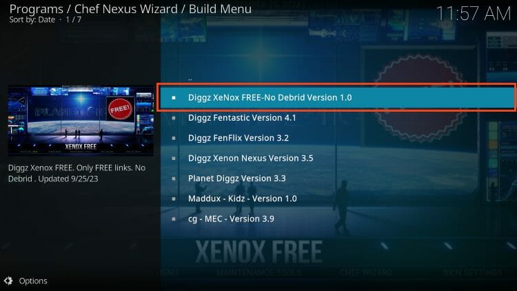 select diggz xenox kodi build