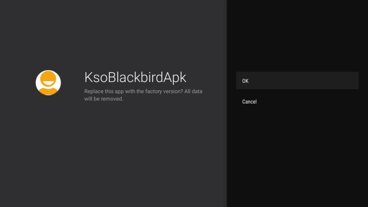 click ok