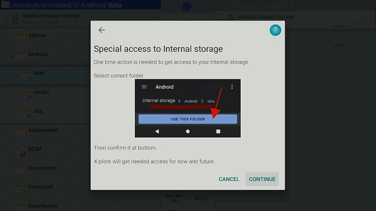 Special File Access Missing