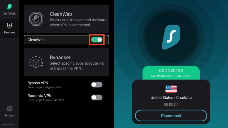CleanWeb to block ads on Firestick