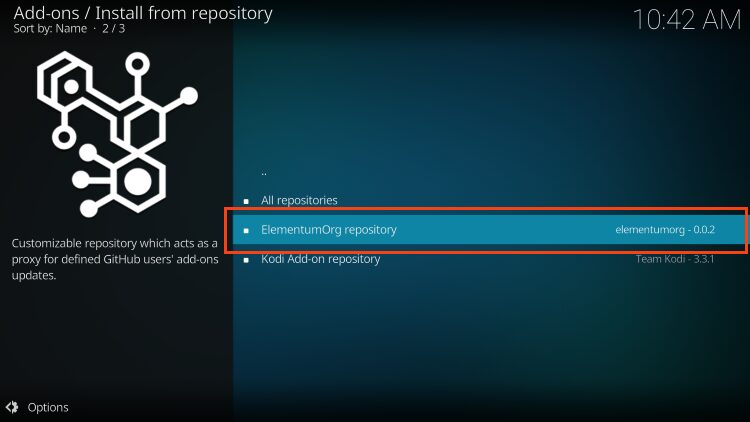 select elementum repository