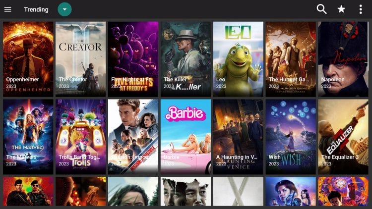 Best movie app for android box sale