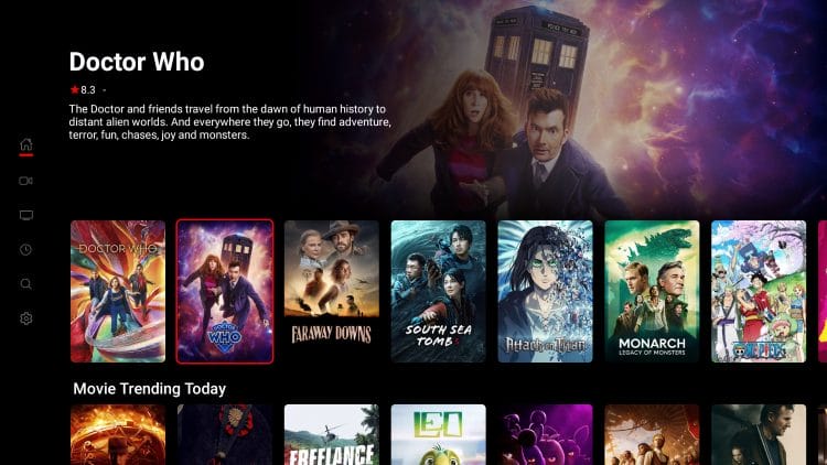 Android box movie online apps