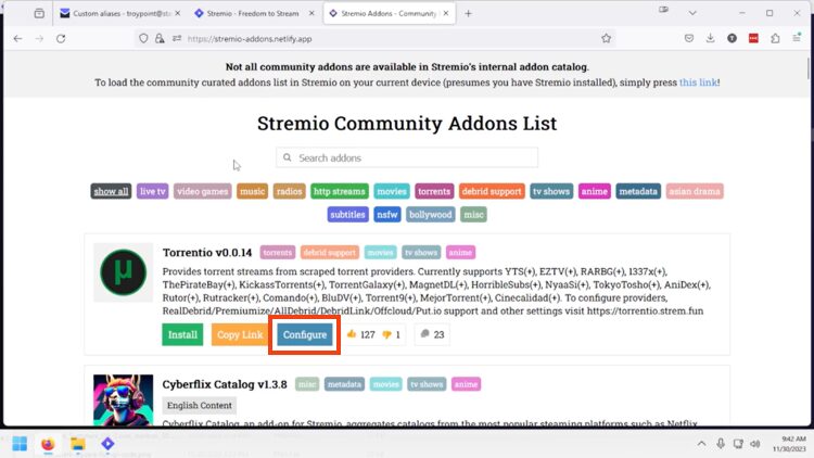 No streams were found after installing all addons on Android : r/Stremio