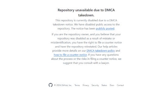 VancedFlix DMCA removal