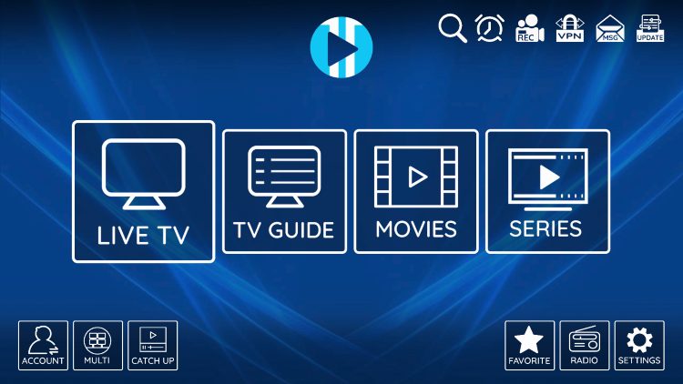 You have successfully set up XCIPTV with your preferred live TV service.